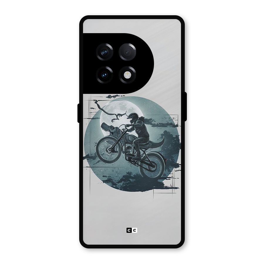 Dino Rider Metal Back Case for OnePlus 11R