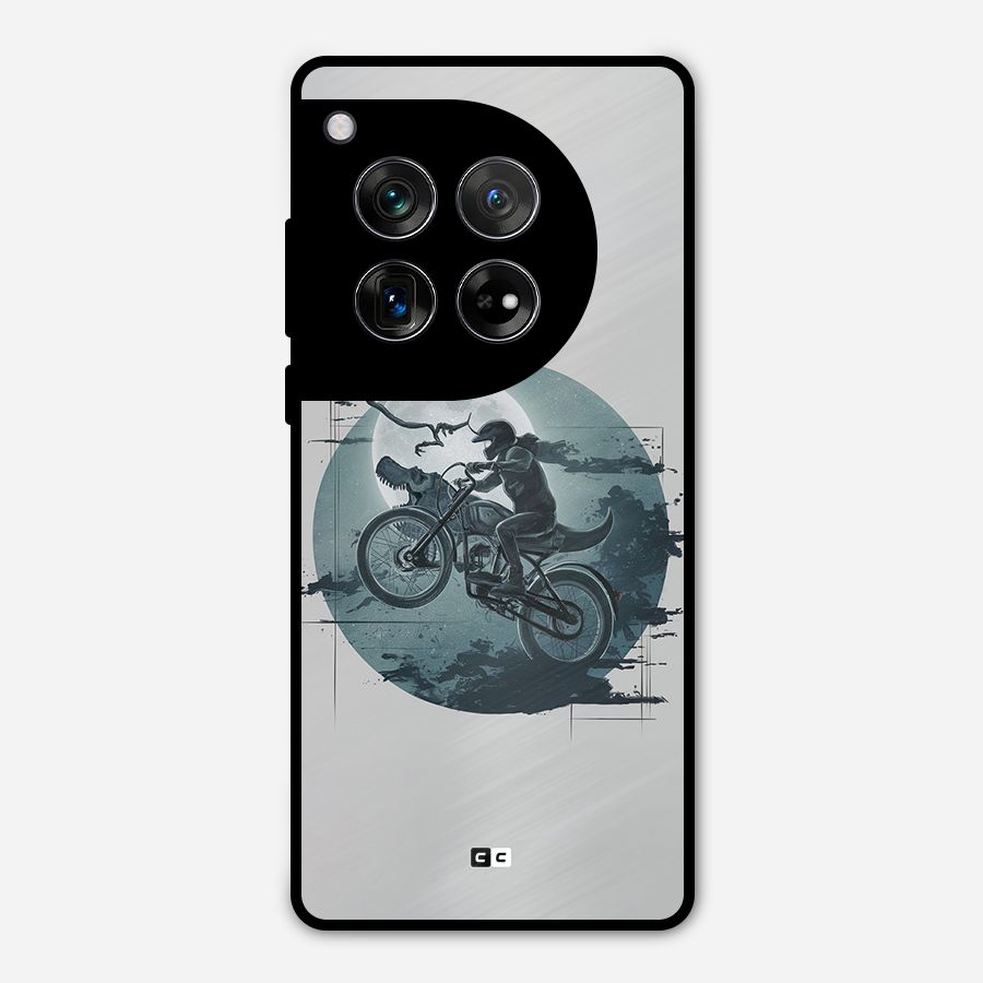 Dino Rider Metal Back Case for OnePlus 12