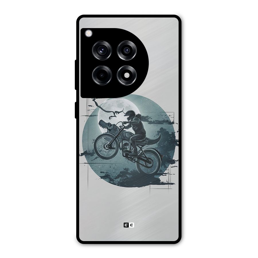 Dino Rider Metal Back Case for OnePlus 12R