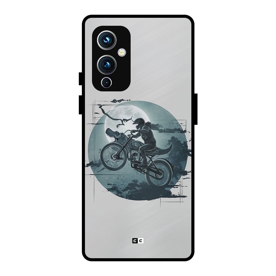 Dino Rider Metal Back Case for OnePlus 9