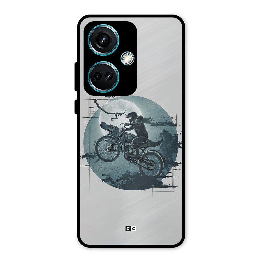 Dino Rider Metal Back Case for OnePlus Nord CE 3 5G