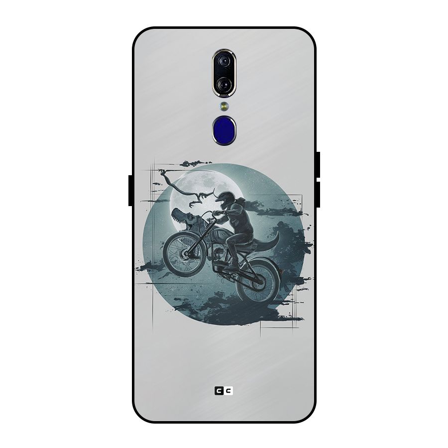 Dino Rider Metal Back Case for Oppo F11