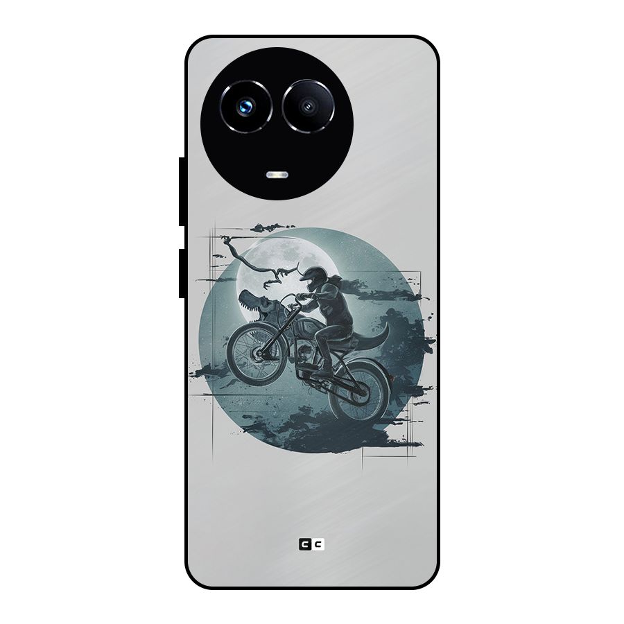 Dino Rider Metal Back Case for Realme 11 5G