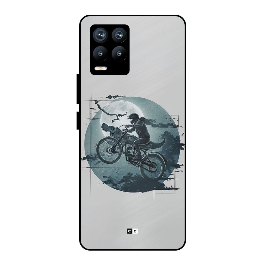 Dino Rider Metal Back Case for Realme 8