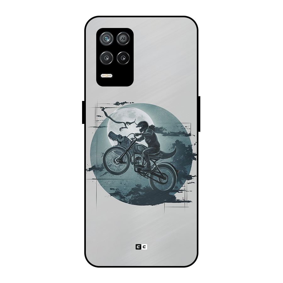 Dino Rider Metal Back Case for Realme 8s 5G