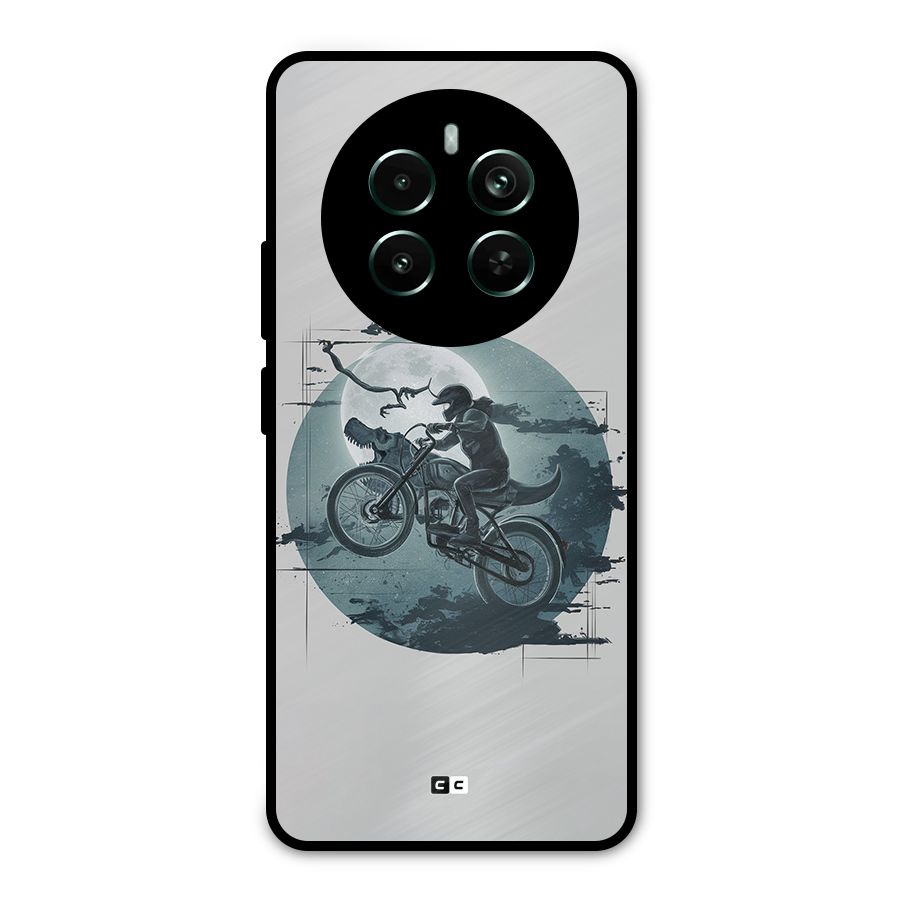 Dino Rider Metal Back Case for Realme Narzo 70 Pro