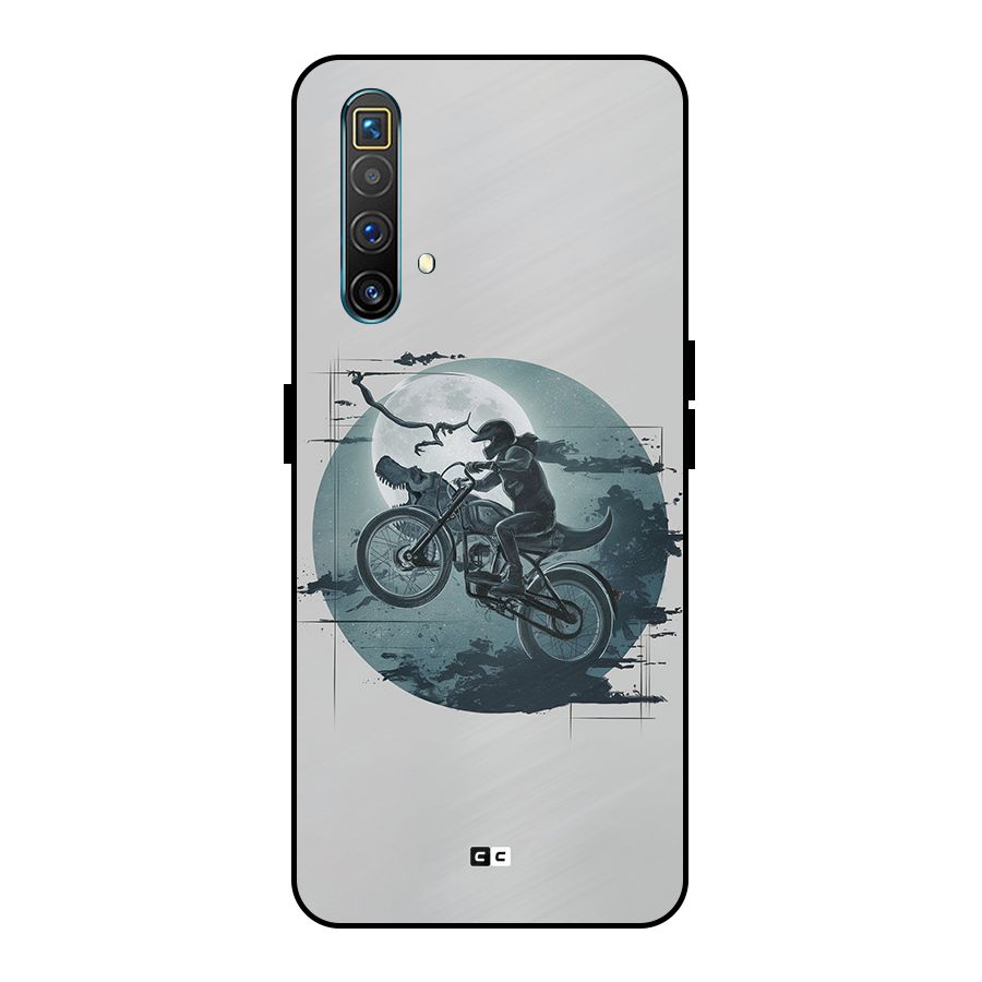 Dino Rider Metal Back Case for Realme X3
