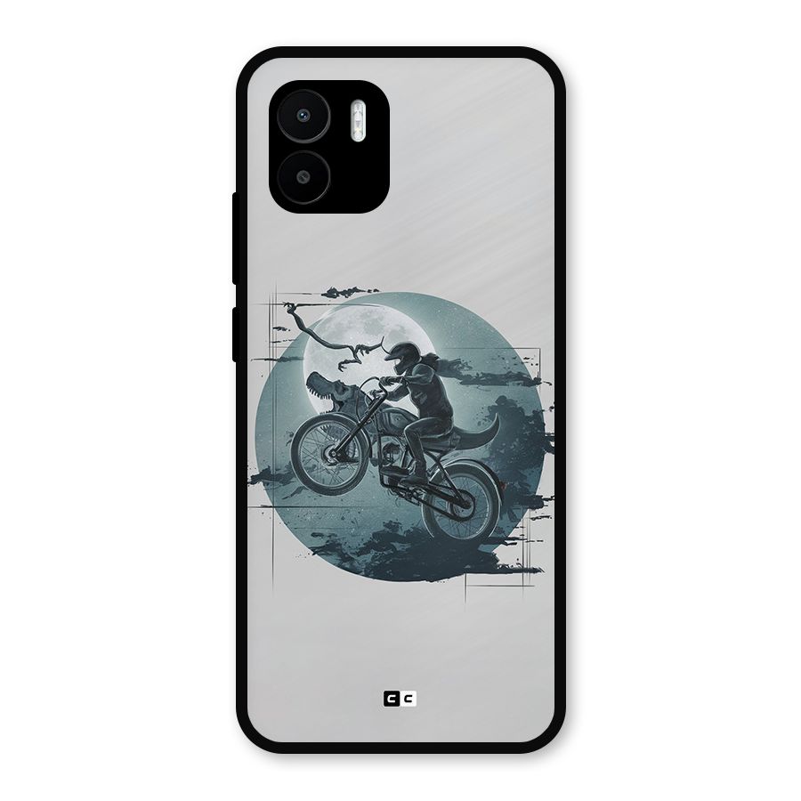 Dino Rider Metal Back Case for Redmi A1
