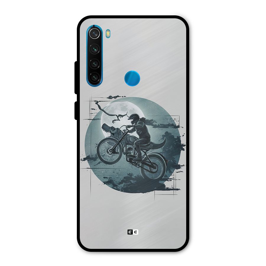 Dino Rider Metal Back Case for Redmi Note 8