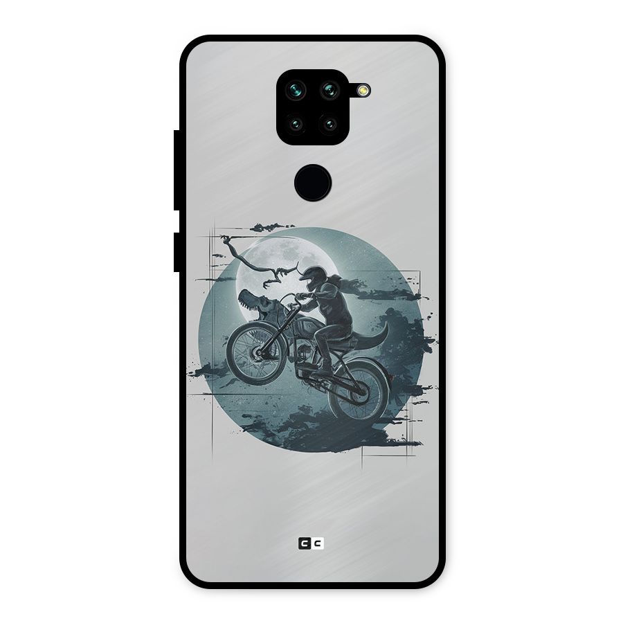 Dino Rider Metal Back Case for Redmi Note 9