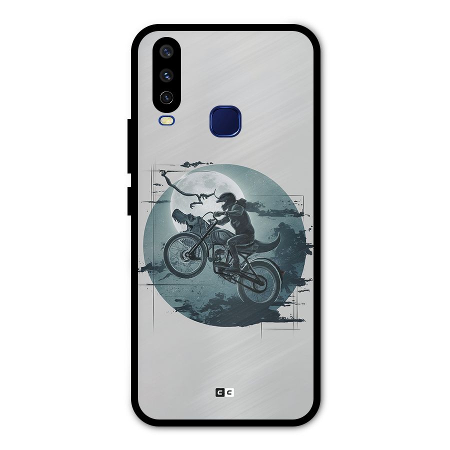 Dino Rider Metal Back Case for Vivo U10