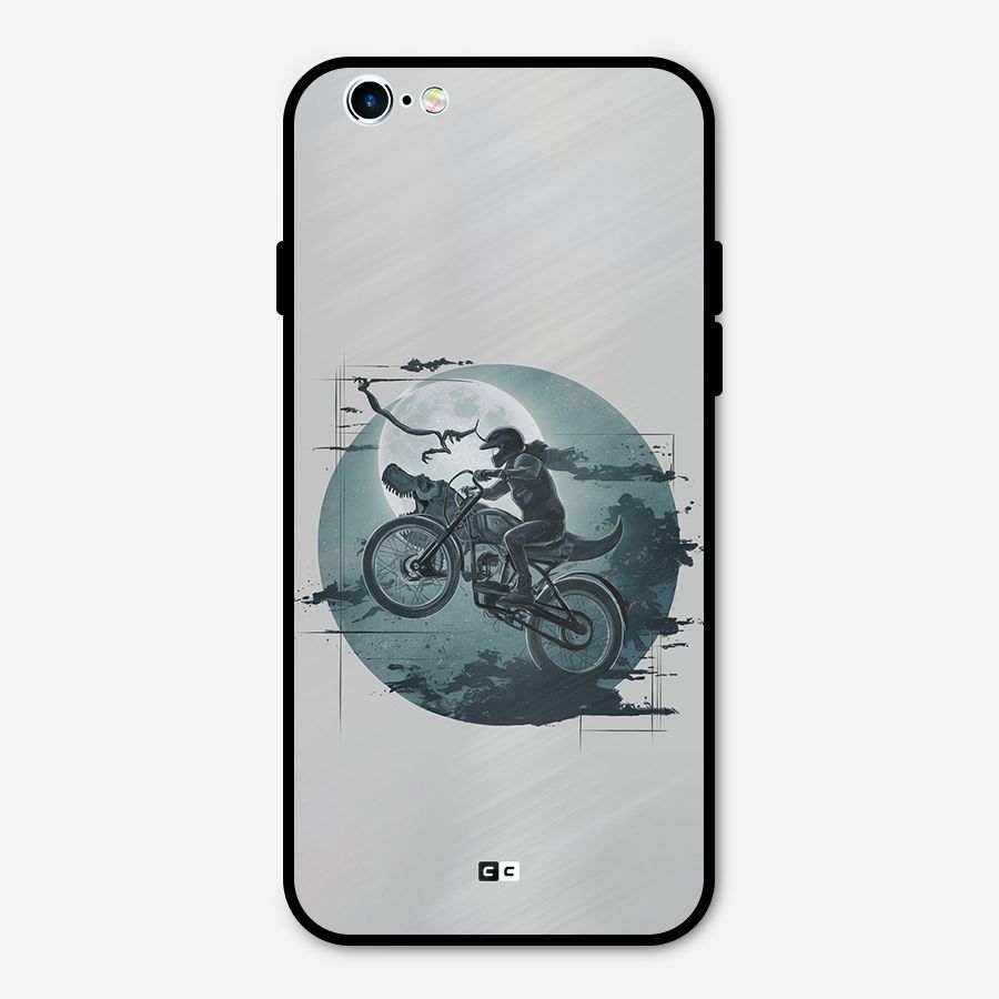 Dino Rider Metal Back Case for iPhone 6 6s
