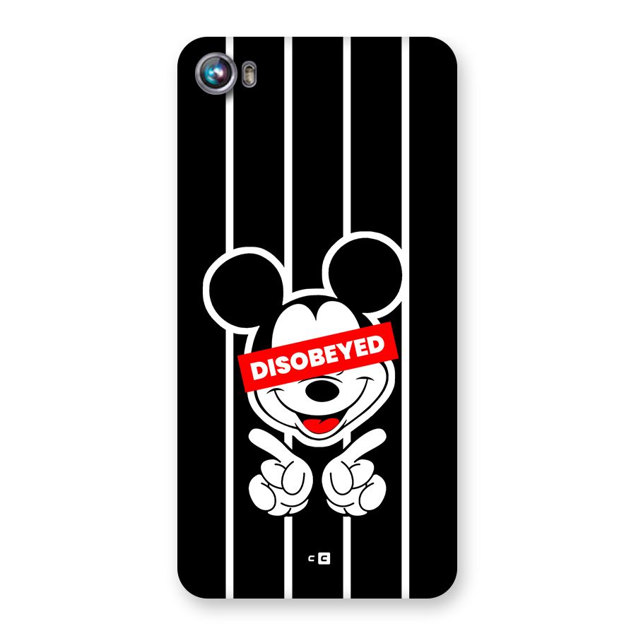 Disobeyed Micky Back Case for Canvas Fire 4 (A107)