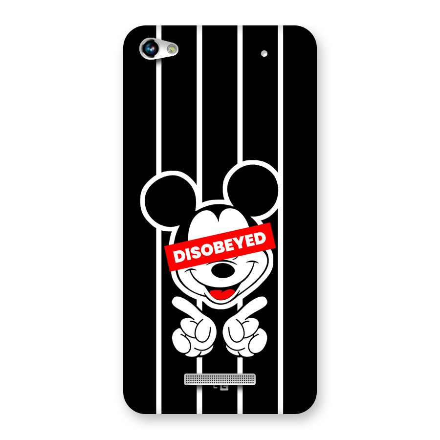 Disobeyed Micky Back Case for Canvas Hue 2 A316