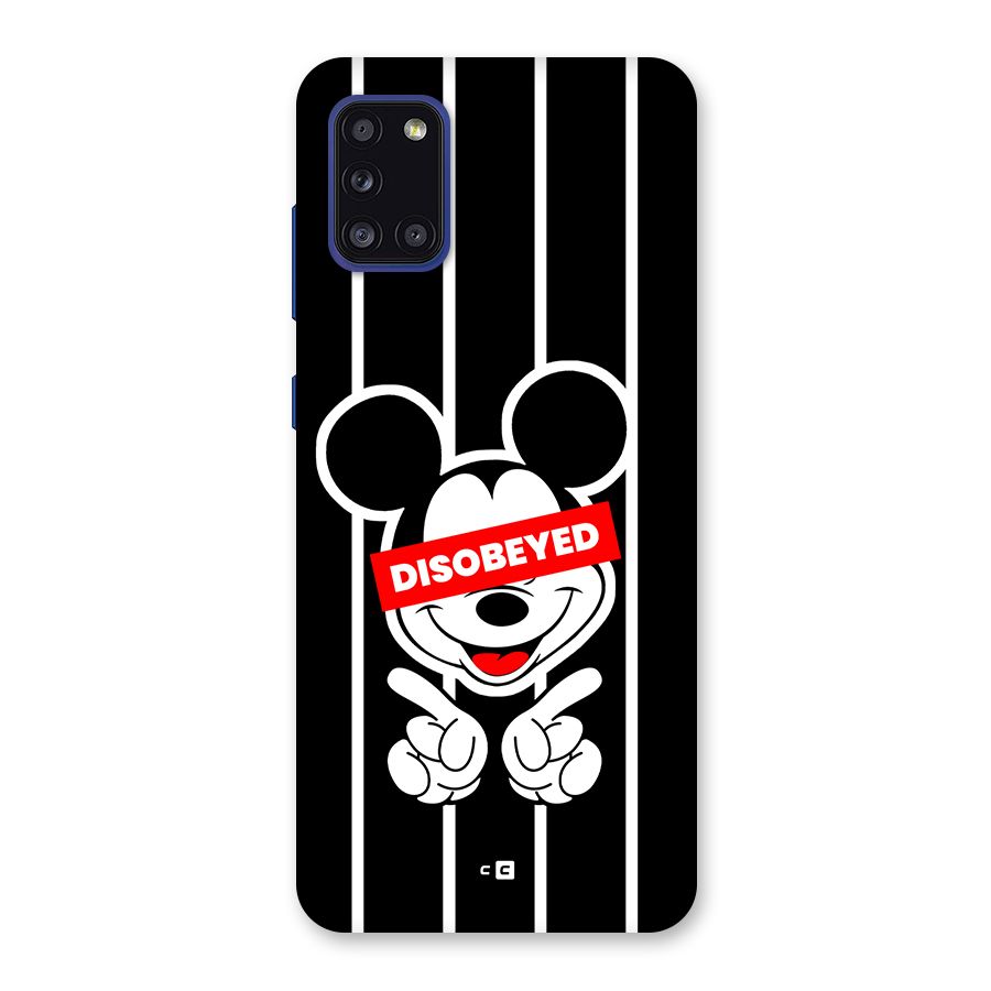 Disobeyed Micky Back Case for Galaxy A31