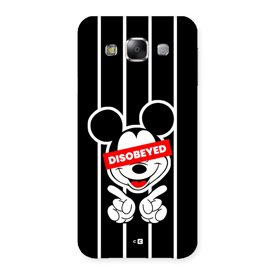 Disobeyed Micky Back Case for Galaxy E5