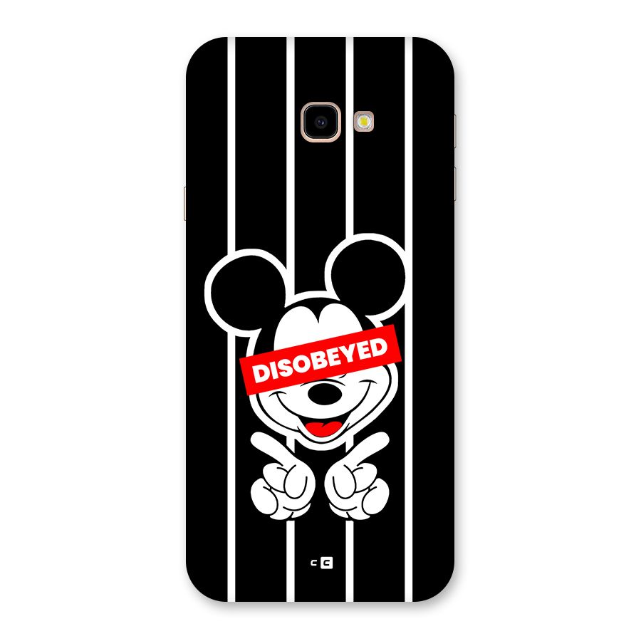 Disobeyed Micky Back Case for Galaxy J4 Plus