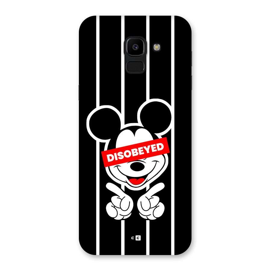 Disobeyed Micky Back Case for Galaxy J6