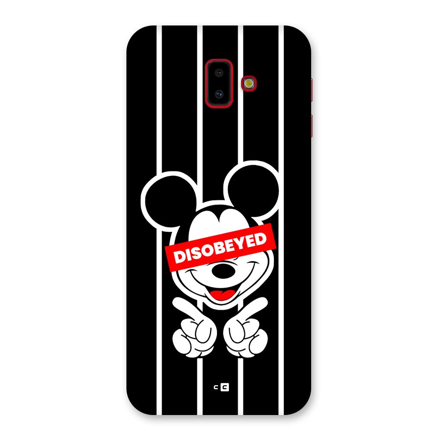 Disobeyed Micky Back Case for Galaxy J6 Plus