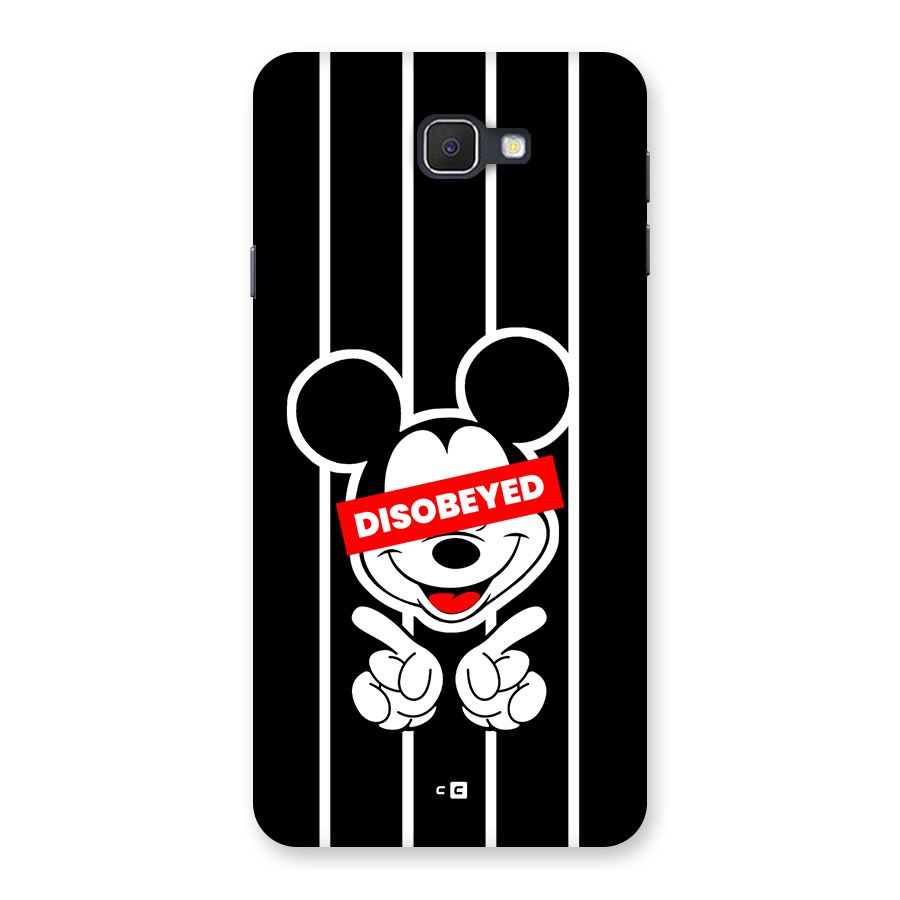 Disobeyed Micky Back Case for Galaxy J7 Prime