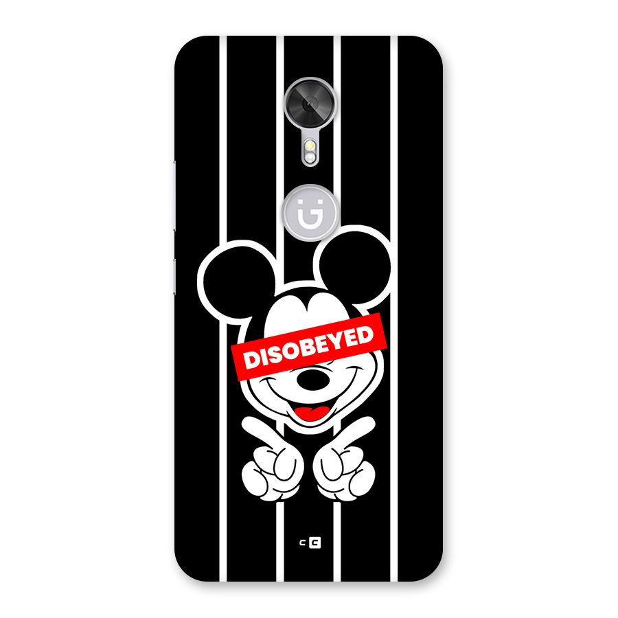 Disobeyed Micky Back Case for Gionee A1