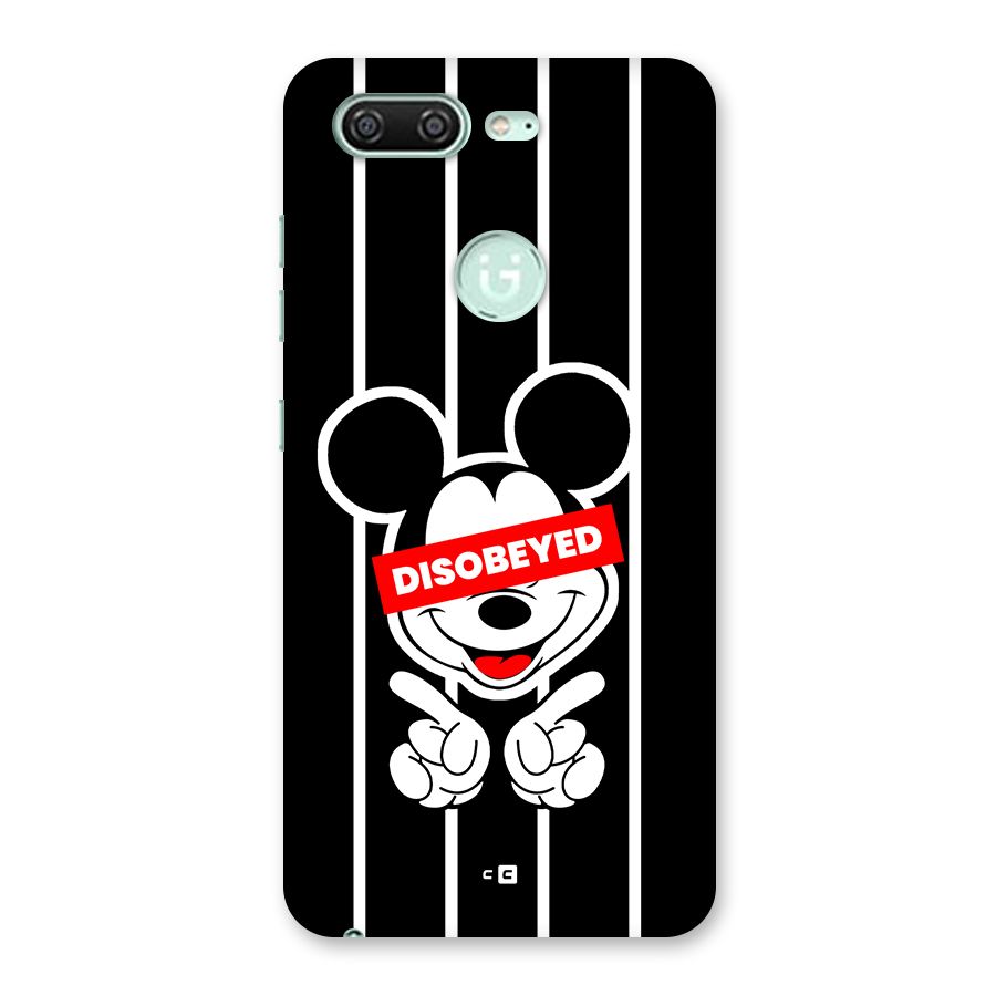 Disobeyed Micky Back Case for Gionee S10