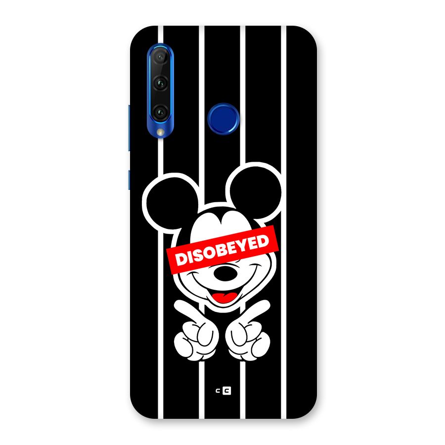 Disobeyed Micky Back Case for Honor 20i