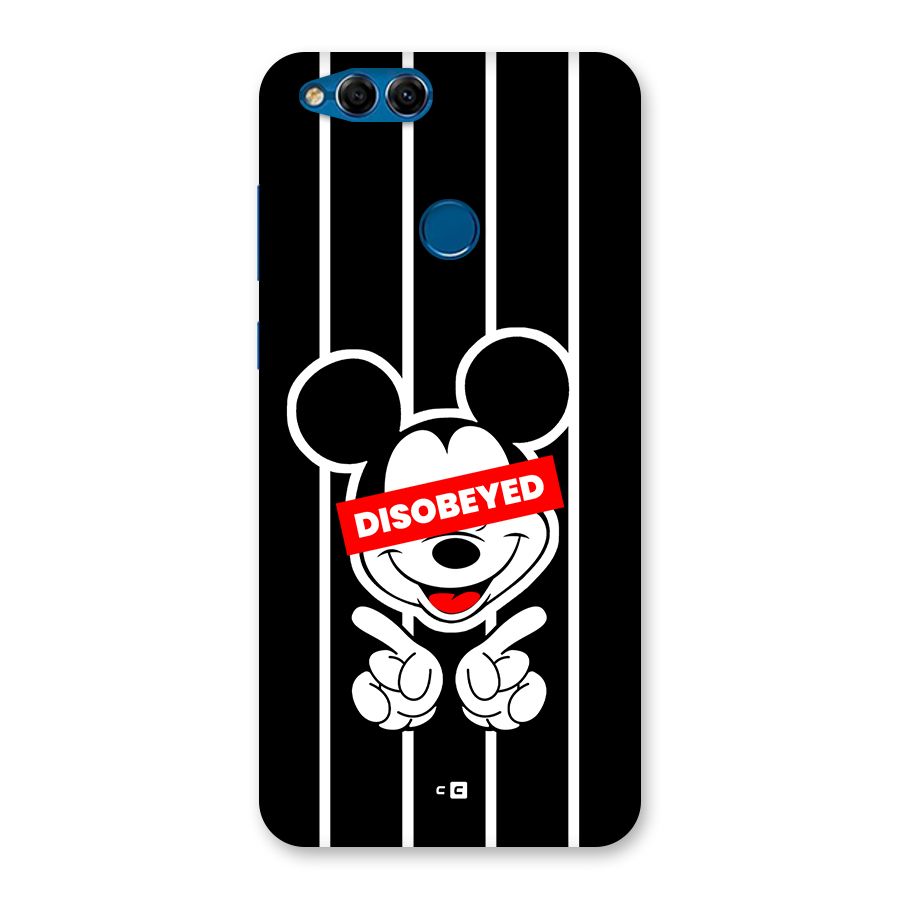 Disobeyed Micky Back Case for Honor 7X