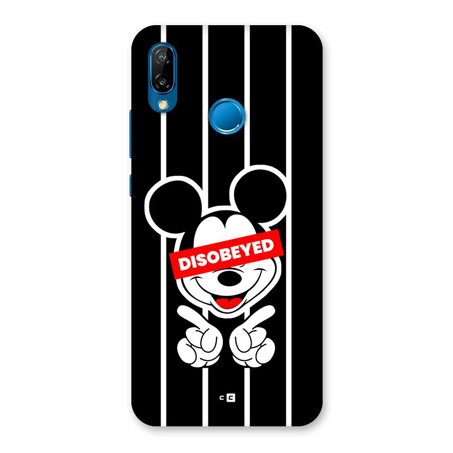 Disobeyed Micky Back Case for Huawei P20 Lite