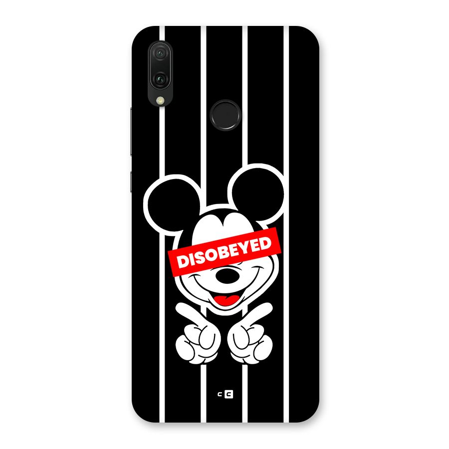 Disobeyed Micky Back Case for Huawei Y9 (2019)
