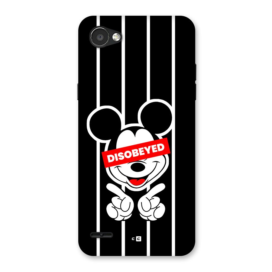 Disobeyed Micky Back Case for LG Q6