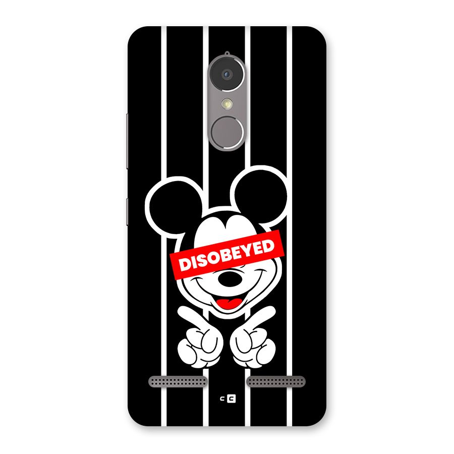 Disobeyed Micky Back Case for Lenovo K6