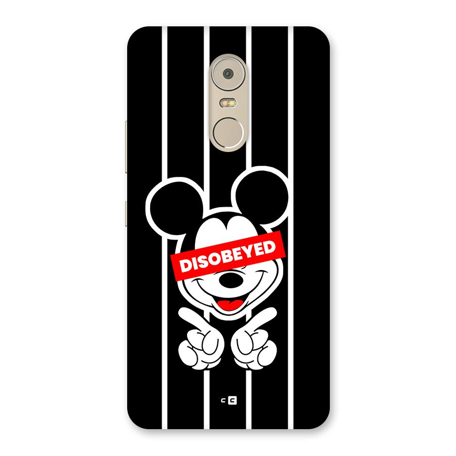 Disobeyed Micky Back Case for Lenovo K6 Note