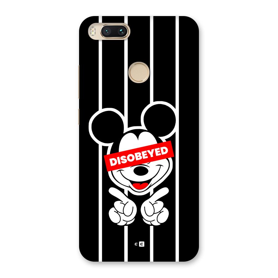 Disobeyed Micky Back Case for Mi A1