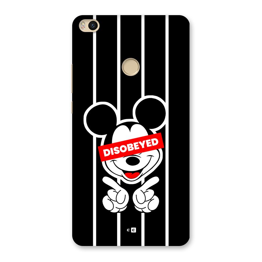 Disobeyed Micky Back Case for Mi Max 2