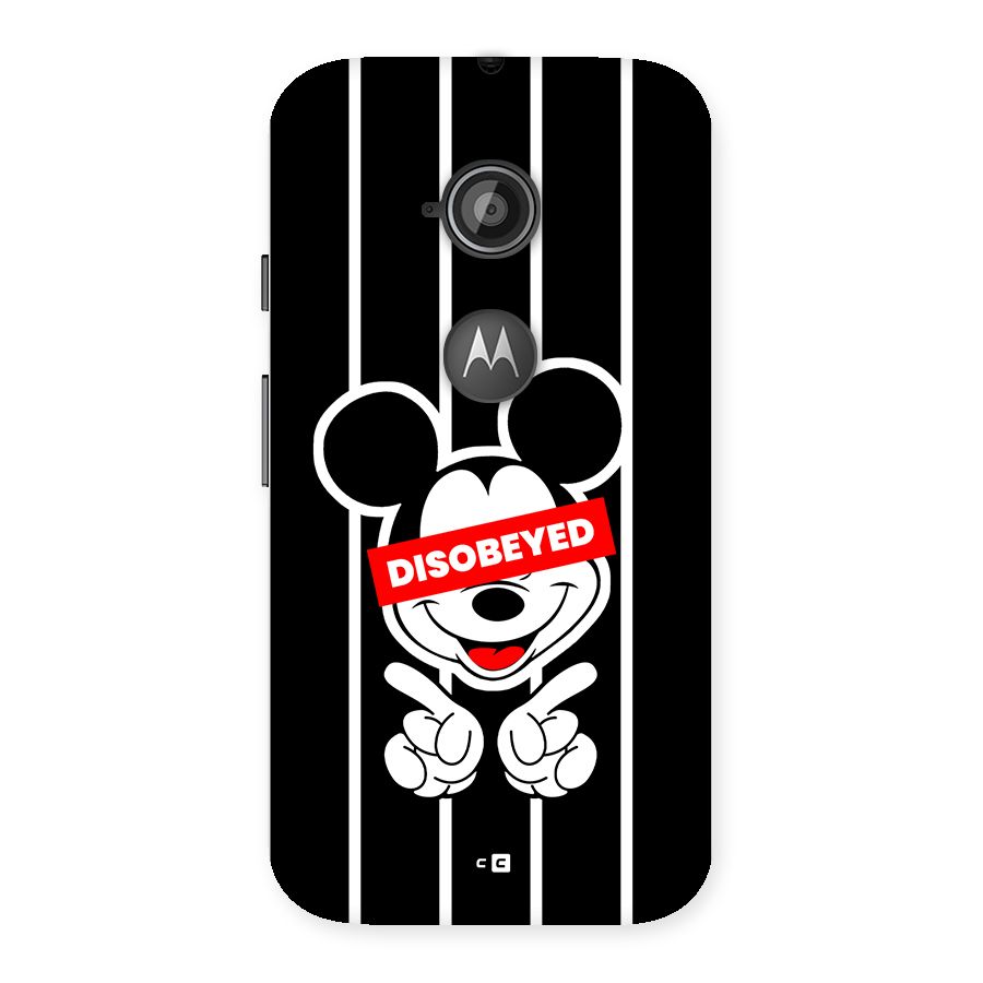 Disobeyed Micky Back Case for Moto E 2nd Gen