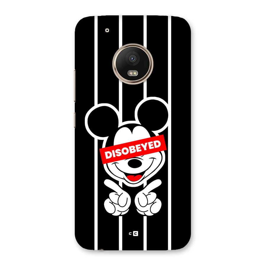 Disobeyed Micky Back Case for Moto G5 Plus