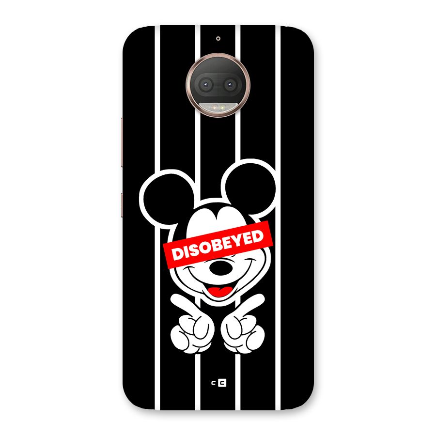 Disobeyed Micky Back Case for Moto G5s Plus