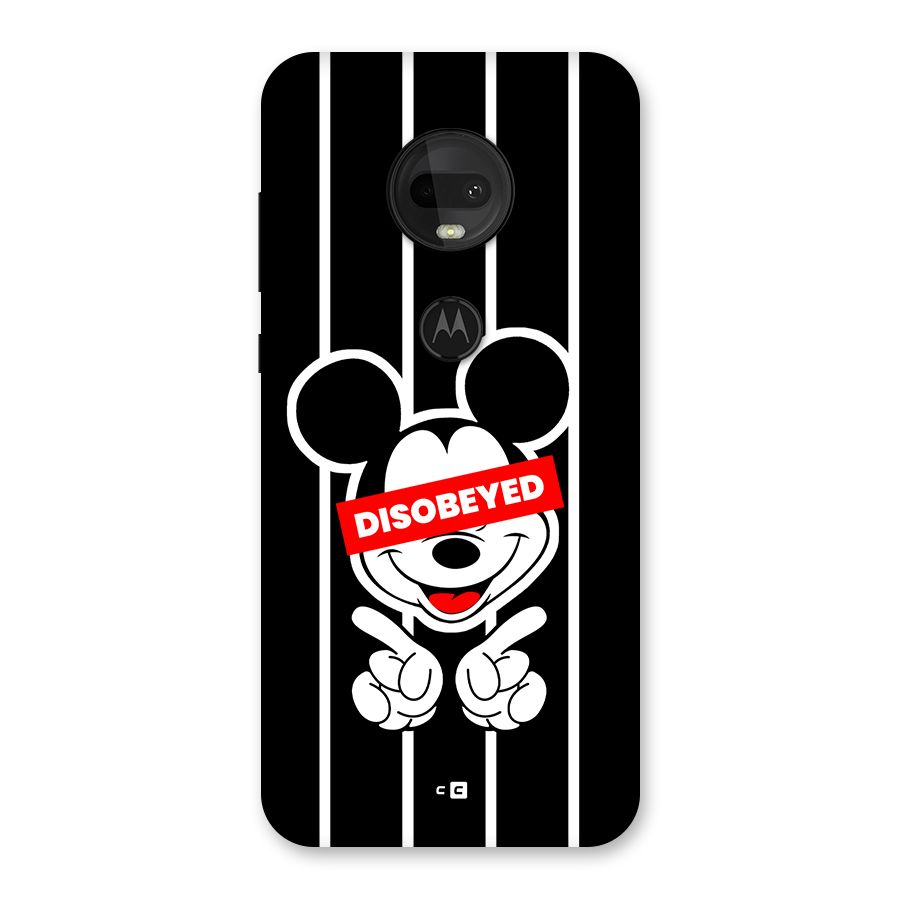 Disobeyed Micky Back Case for Moto G7