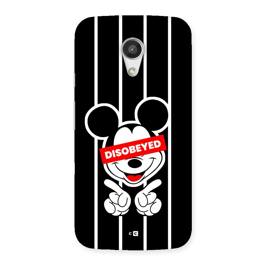 Disobeyed Micky Back Case for Moto G 2nd Gen