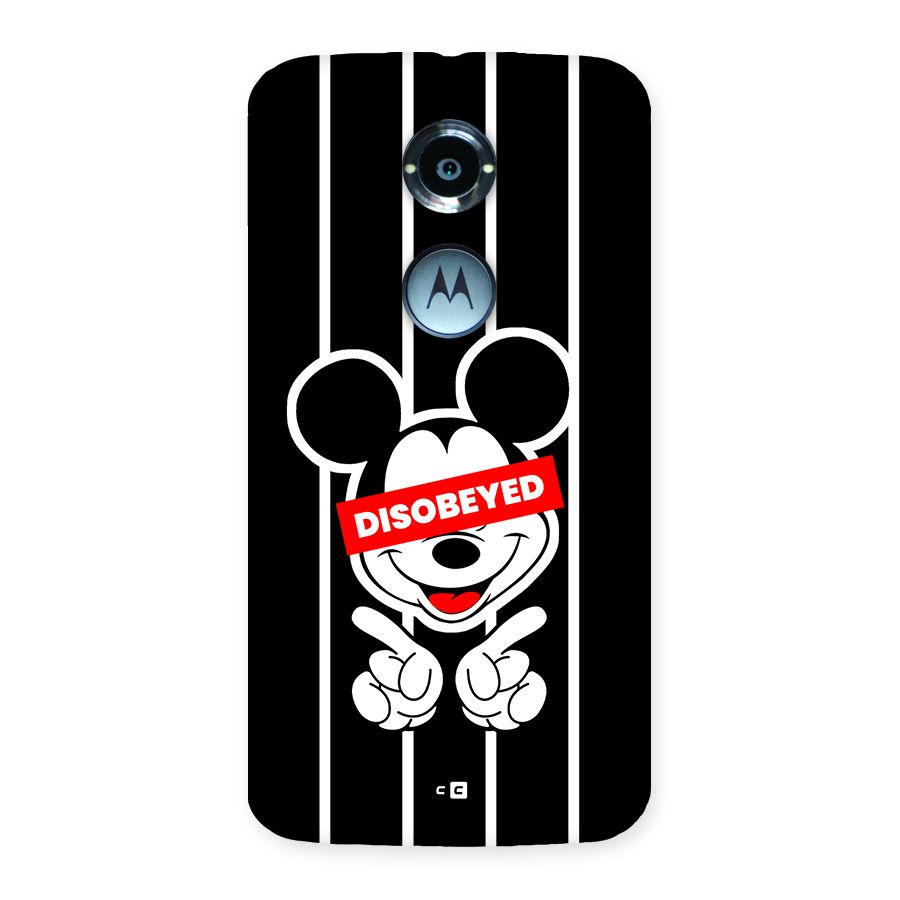 Disobeyed Micky Back Case for Moto X2