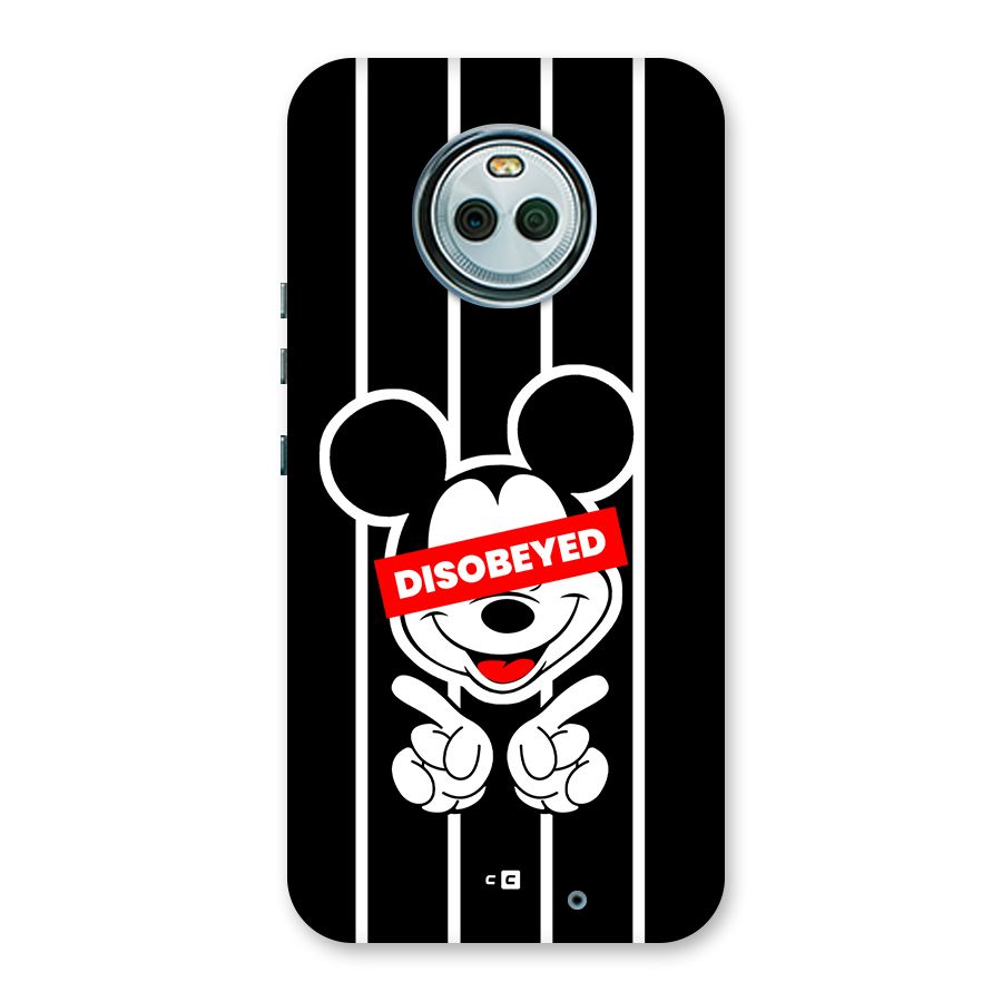 Disobeyed Micky Back Case for Moto X4