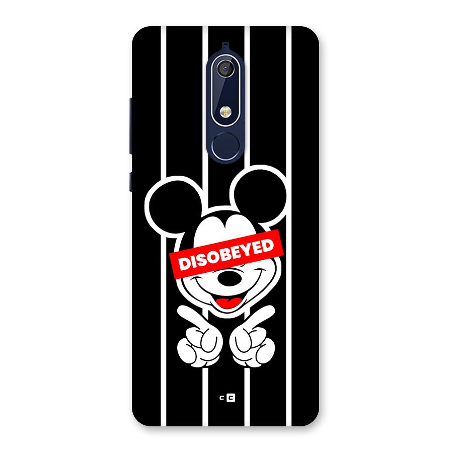 Disobeyed Micky Back Case for Nokia 5.1