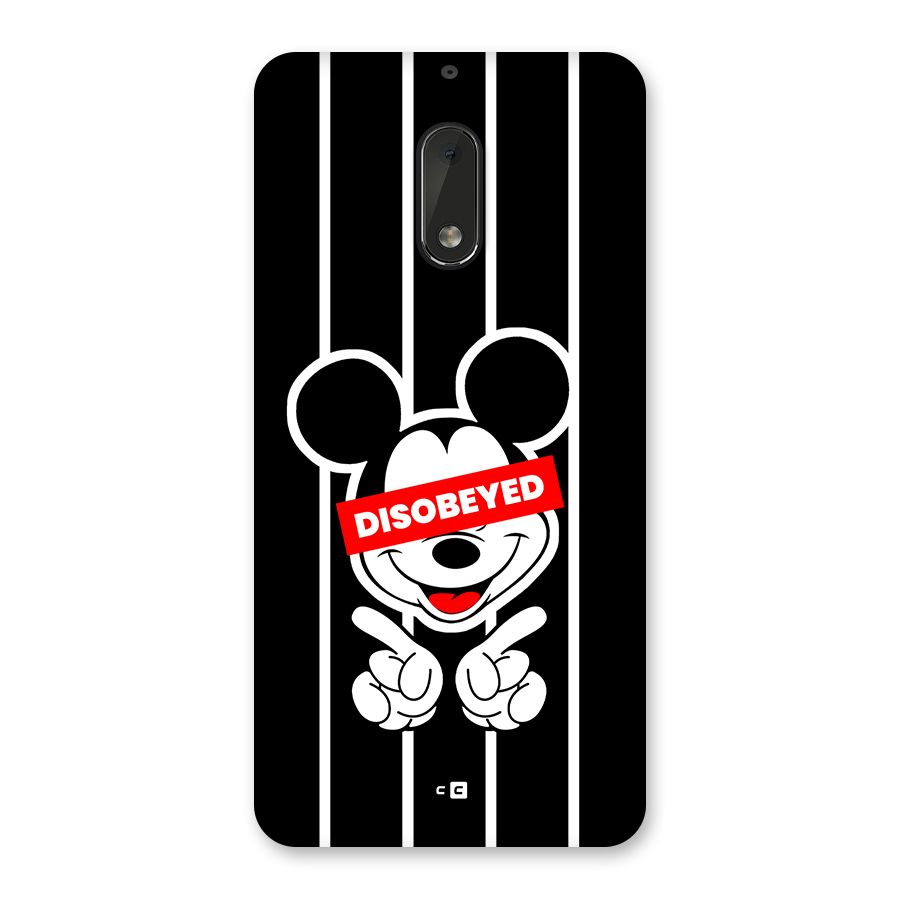 Disobeyed Micky Back Case for Nokia 6