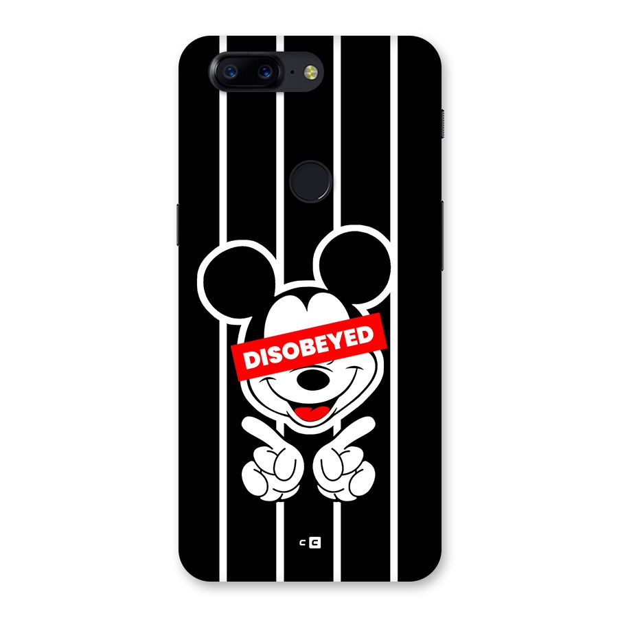 Disobeyed Micky Back Case for OnePlus 5T