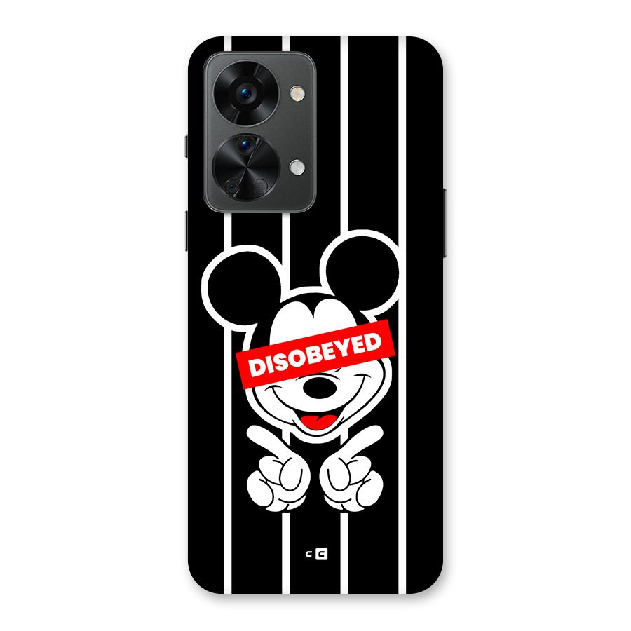 Disobeyed Micky Back Case for OnePlus Nord 2T