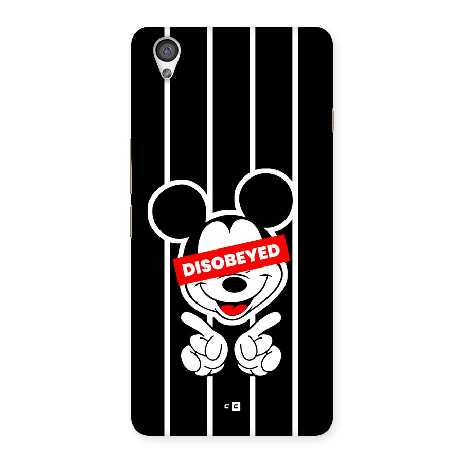 Disobeyed Micky Back Case for OnePlus X