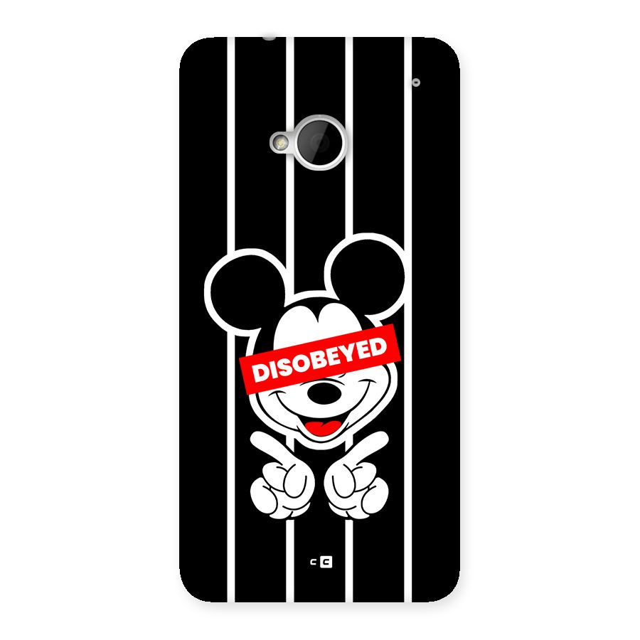 Disobeyed Micky Back Case for One M7 (Single Sim)