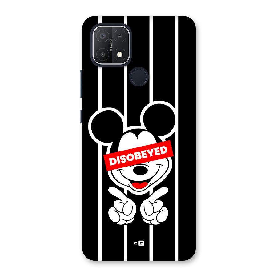 Disobeyed Micky Back Case for Oppo A15s