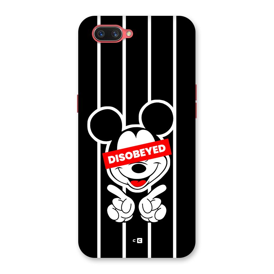 Disobeyed Micky Back Case for Oppo A3s